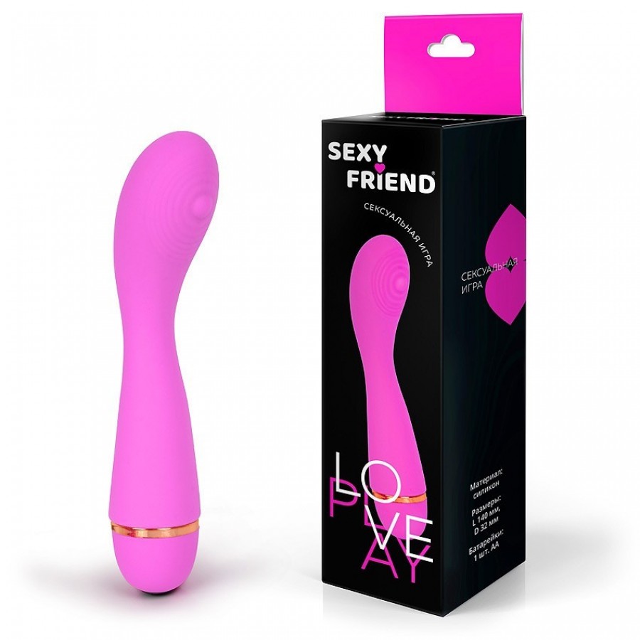 Компактный вибратор Sexy Friend 14 х 3,2