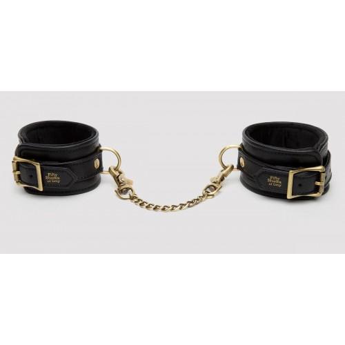 Оковы для ног Bound to You Faux Leather Ankle Cuffs