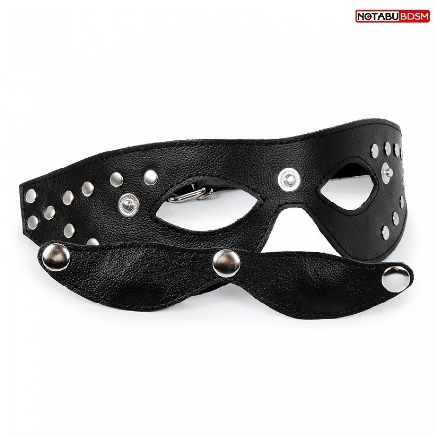 МАСКА Notabu натуральная кожа, цвет чёрный NTB-80352