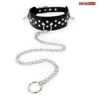 ОШЕЙНИК Notabu натуральная кожа, цвет чёрный NTB-80359 ОШЕЙНИК Notabu натуральная кожа, цвет чёрный NTB-80359