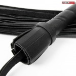 ПЛЕТЬ Notabu натуральная кожа, цвет чёрный NTB-80360