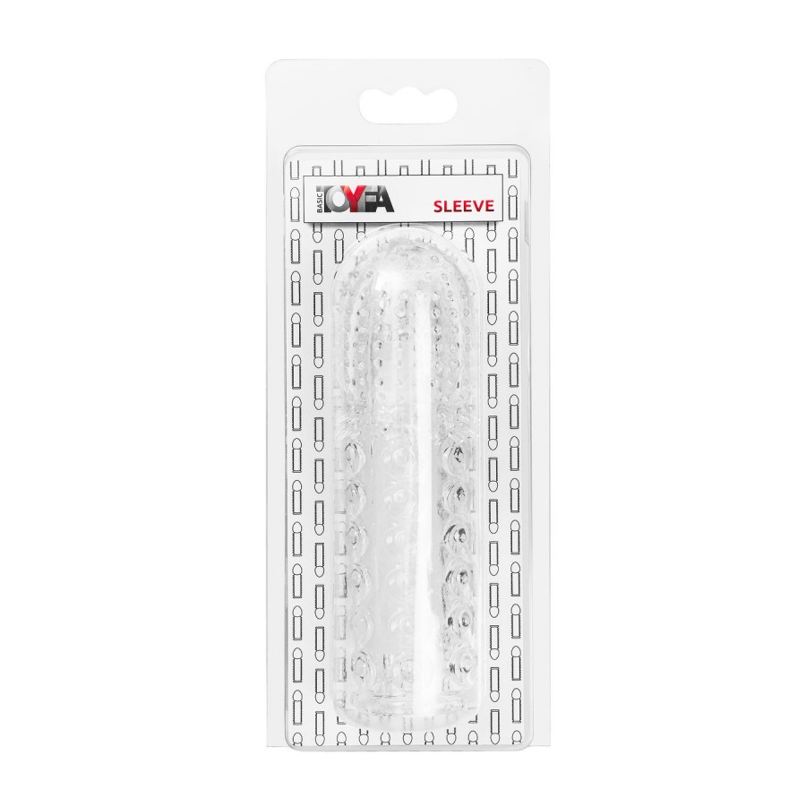Стимулирующая насадка на пенис Toyfa Basic 13,5 см