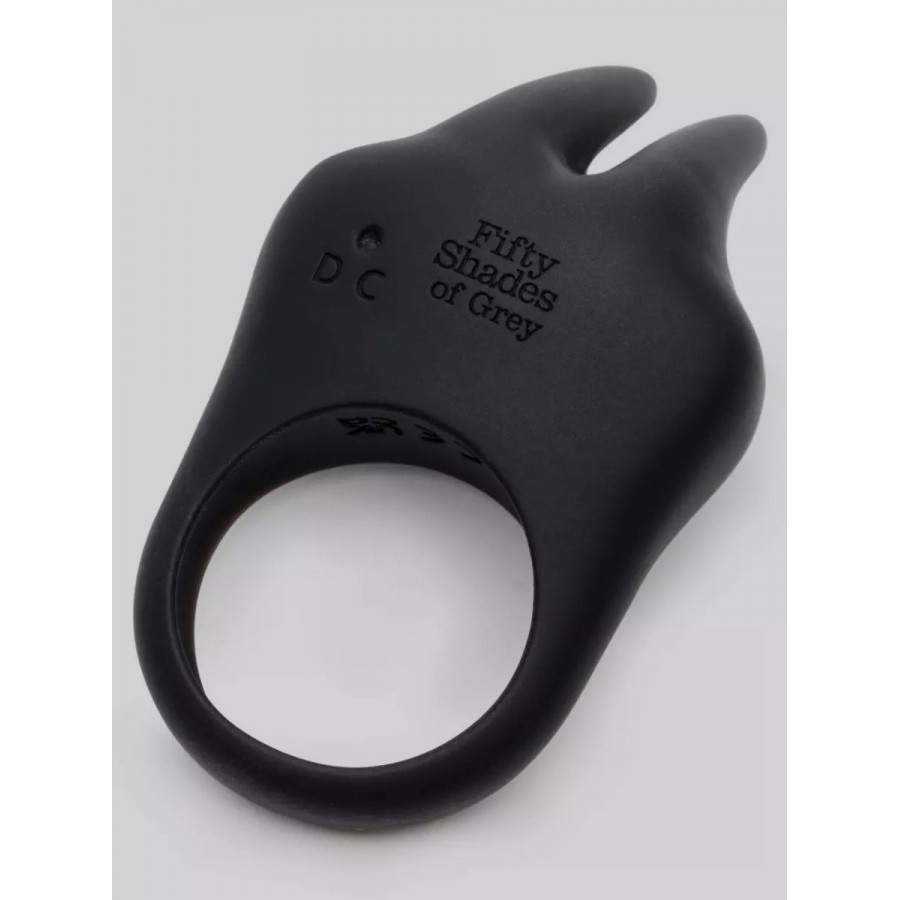 Эрекционное виброкольцо Sensation Rechargeable Vibrating Rabbit Love Ring