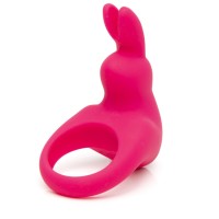 Мощное эрекционное виброкольцо Happy Rabbit Cock Ring Pink