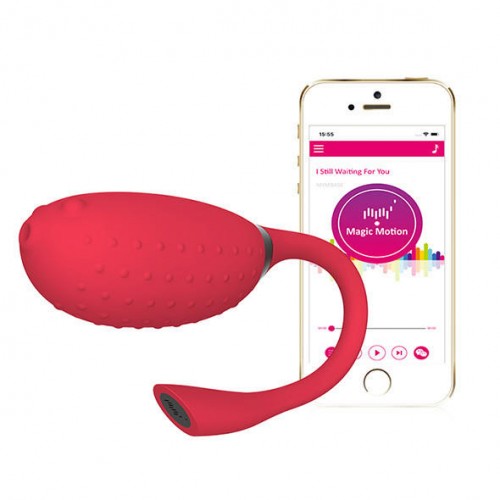 Smart-вибратор MagicMotion Magic FUGU Red
