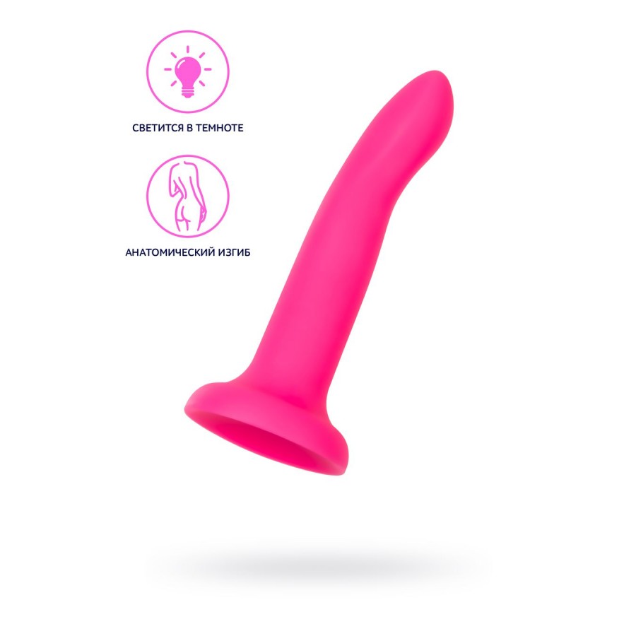 Фаллоимитатор светящийся в темноте Beyond by Toyfa Bucky Glow, 14 х 2,8 см