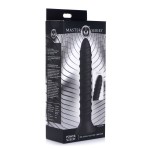 Спиралевидный анальный вибромассажер Power Screw 10X Spiral Silicone Vibrator