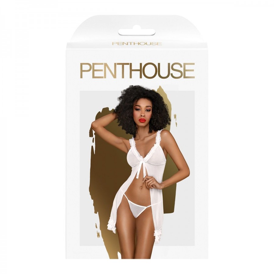 Эротическая сорочка After sunset, белый, S/M