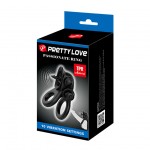 Двойное виброкольцо для пениса Pretty Love 10 режимов BI-210239