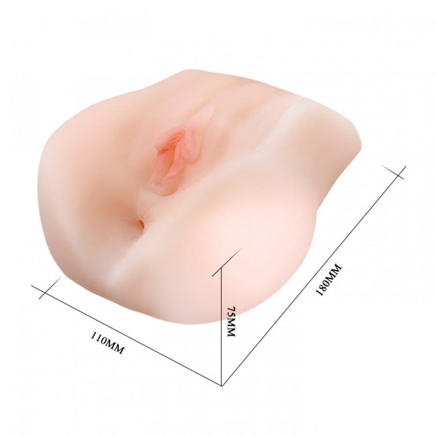 Вагина и анус с вибрацией Passionate Pussy & Ass