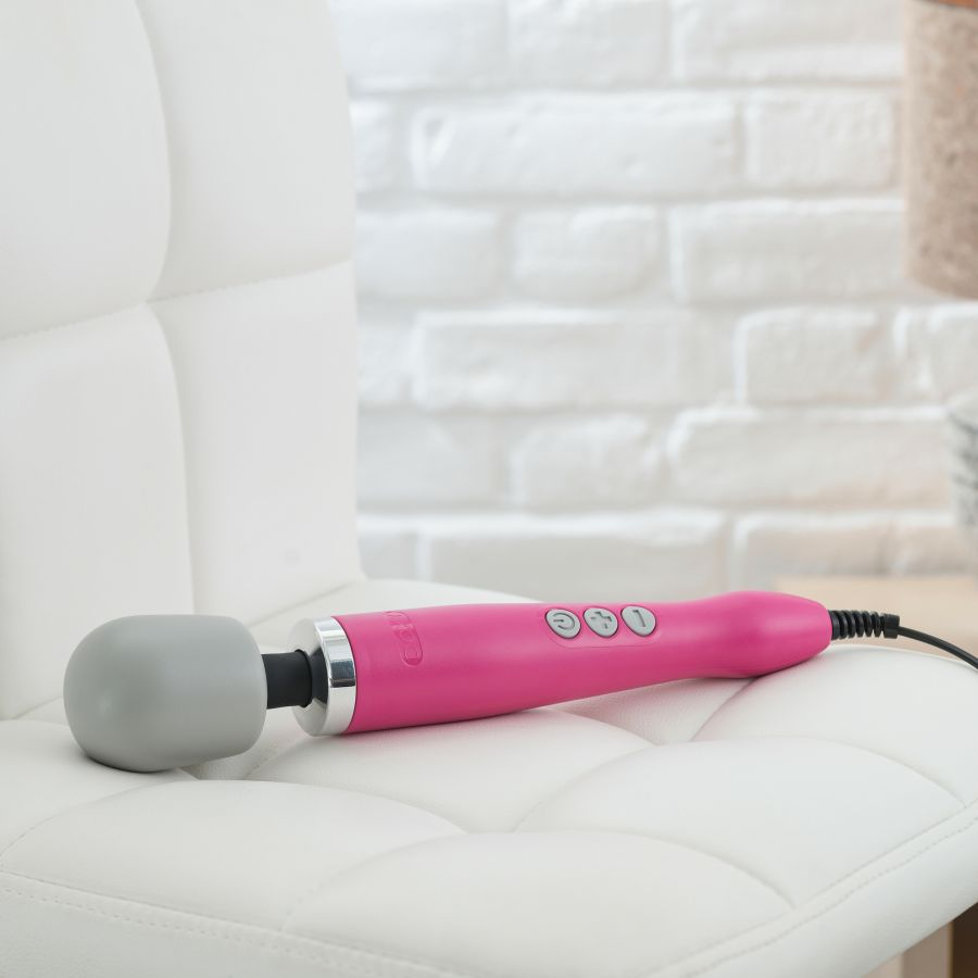 Экстремально-мощный вибромассажер Doxy Original Massager Pink