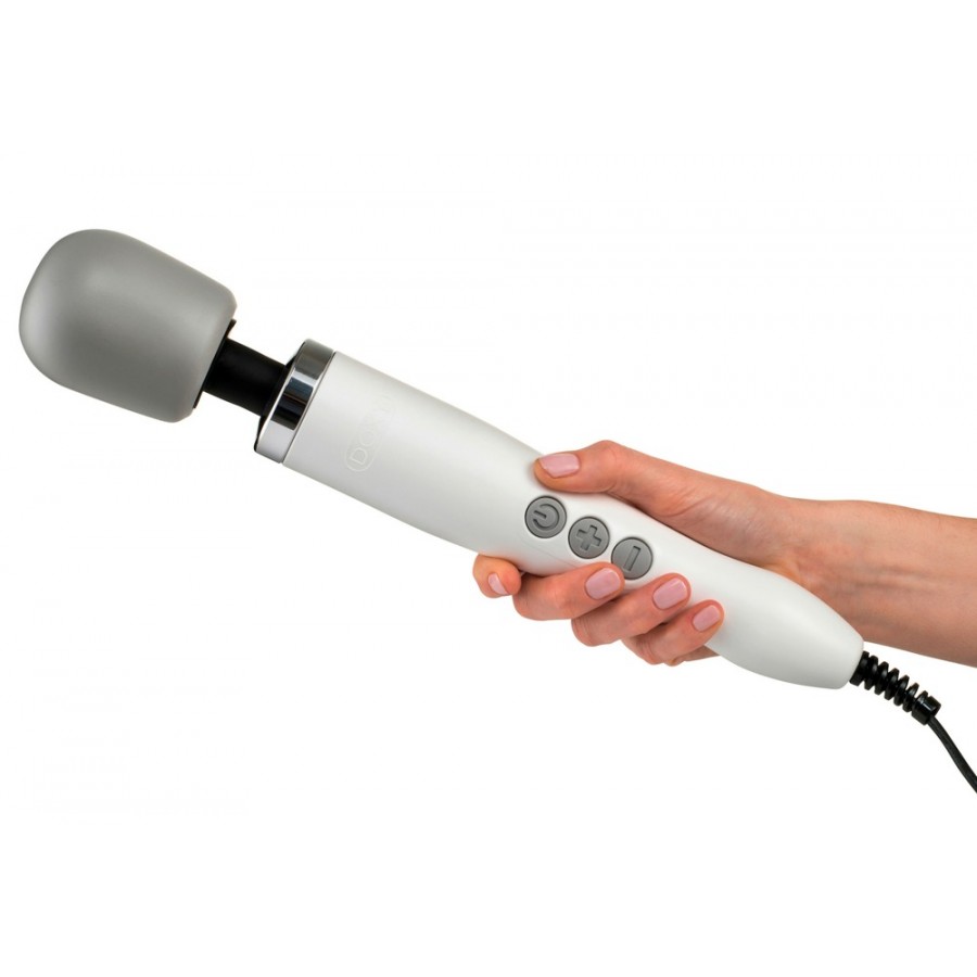 Экстремально-мощный вибромассажер Doxy Original Massager White