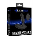 Вибромассажер простаты с электростимуляцией и пультом ДУ Electroshock Prostate massager ELC019BLK