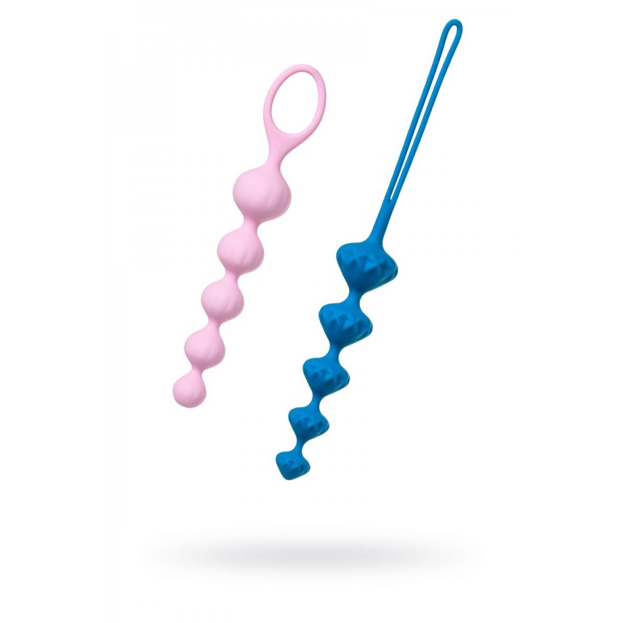 Набор анальных цепочек Satisfyer Love Beads Colors