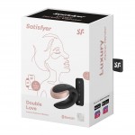 Вибратор для пар Satisfyer Double Love Black (приложение+пульт)