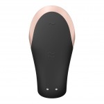 Вибратор для пар Satisfyer Double Love Black (приложение+пульт)