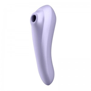 Вакуумный стимулятор клитора с вибрацией SATISFYER DUAL PLEASURE