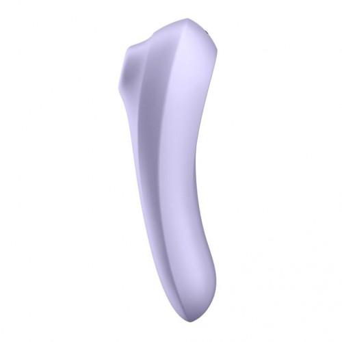 Вакуумный стимулятор клитора с вибрацией SATISFYER DUAL PLEASURE