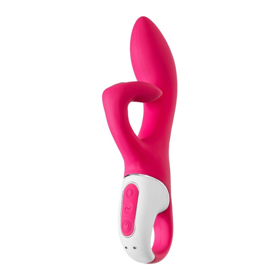 Мощный вибратор-кролик Satisfyer Embrace Me Red Мощный вибратор-кролик Satisfyer Embrace Me Red