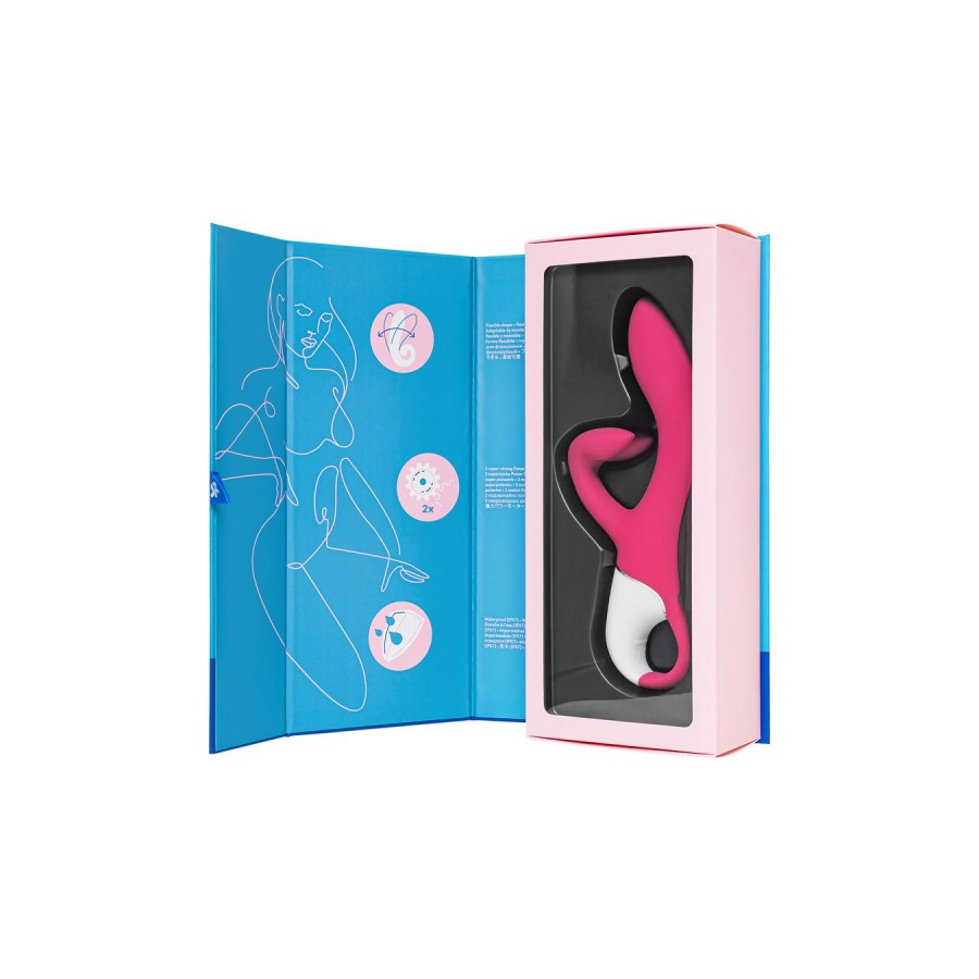 Мощный вибратор-кролик Satisfyer Embrace Me Red Мощный вибратор-кролик Satisfyer Embrace Me Red