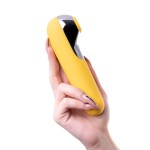 Вакуумный стимулятор клитора с вибрацией SATISFYER Dual Love Yellow