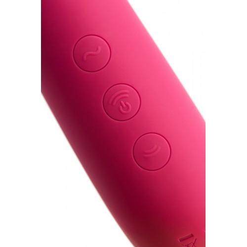 Вакуумный стимулятор клитора с вибрацией SATISFYER Dual Love Red Вакуумный стимулятор клитора с вибрацией SATISFYER Dual Love Red