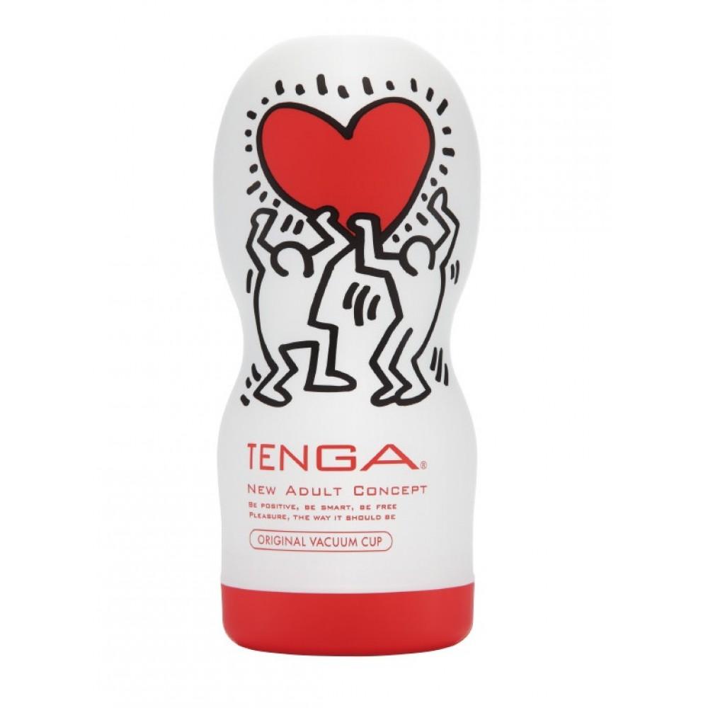 Мастурбатор TENGA&Keith Haring Deep Throat