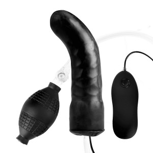  Анальная пробка с подкачкой и вибрацией Lux Fetish LF5303