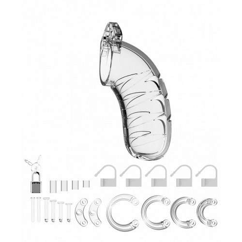 Мужской пояс верности Model 04 Chastity 4.5" Cock Cage