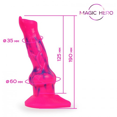 ФАЛЛОИМИТАТОР MAGIC HERO 19 х 3,9 см MH-13037