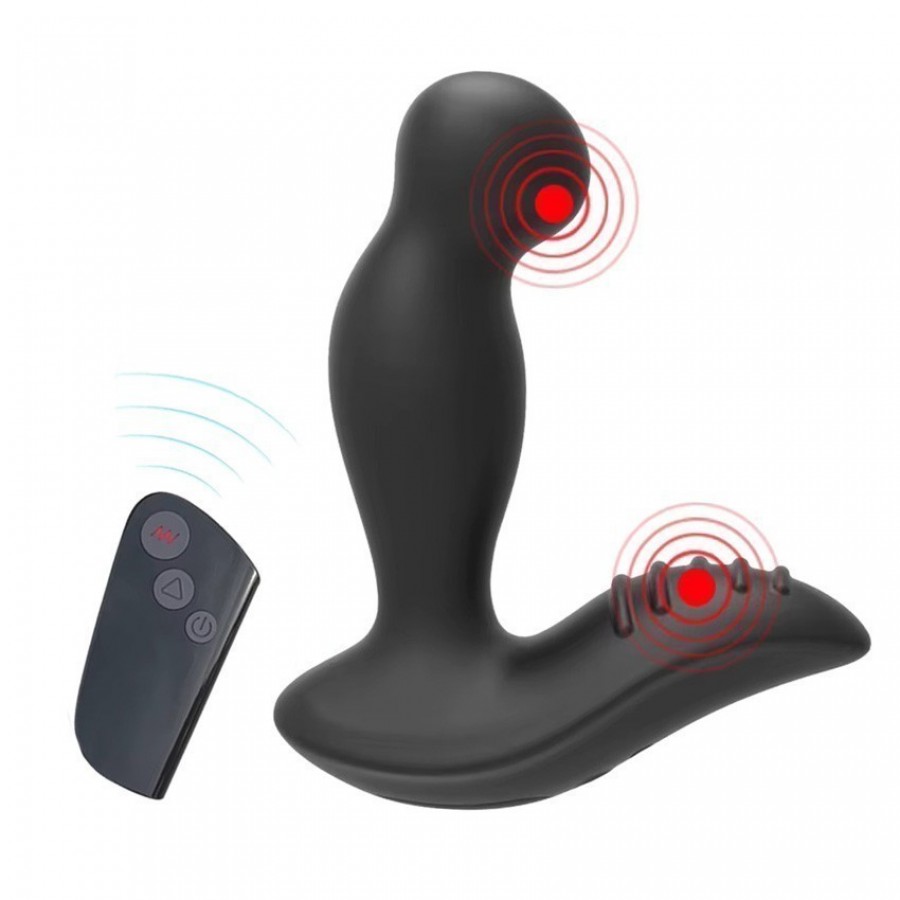Массажер простаты с пультом Seamless P-Spot Massager MK-2206