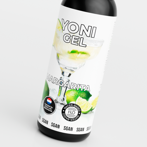 Лубрикант для орального секса SGAN YONI GEL со вкусом коктейля Маргарита, 100 мл