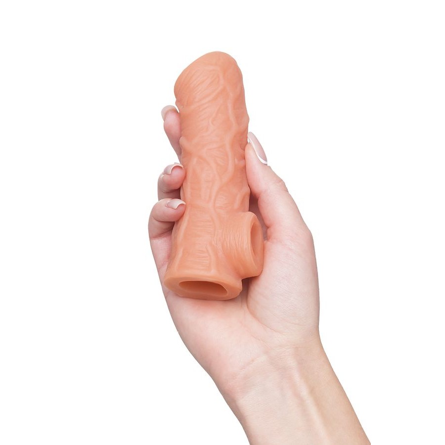 Насадка для пениса с открытой головкой KOKOS Nude Sleeve №1 14 см NS.001-L