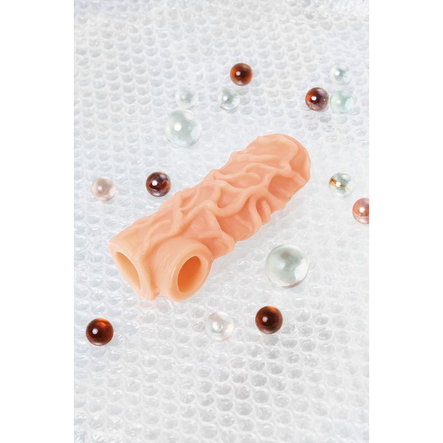 Насадка для пениса с открытой головкой KOKOS Nude Sleeve №4 14 см NS.004-L