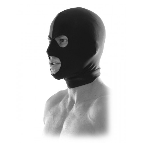 Черная маска на голову Pipedream Spandex Hood