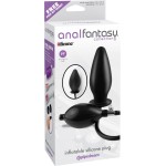 Анальная втулка с грушей Anal Fantasy Collection Inflatable Silicone Plug