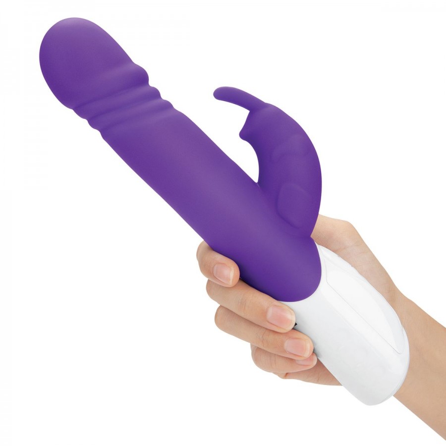 Вибратор с поступательными движениями Rabbit Essentials Thrusting Rabbit