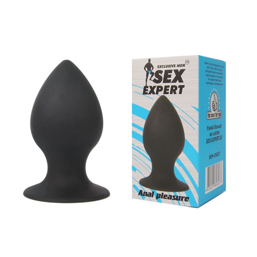 Большая анальная втулка Sex Expert 7 х 4,2 см SEM-55037