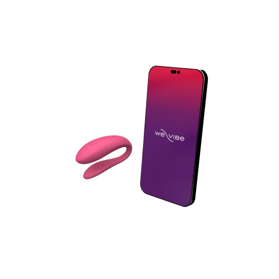 Вибратор для пар с приложением We-Vibe Sync Lite Pink