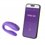 Вибратор для пар с приложением We-Vibe Sync Go Violet