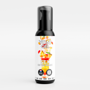 Лубрикант для орального секса SGAN YONI GEL со вкусом коктейля секс на пляже, 100 мл