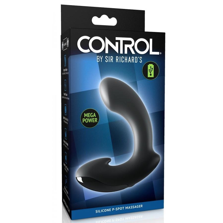 Массажер простаты CONTROL by Sir Richard's Silicone P-Spot Massager