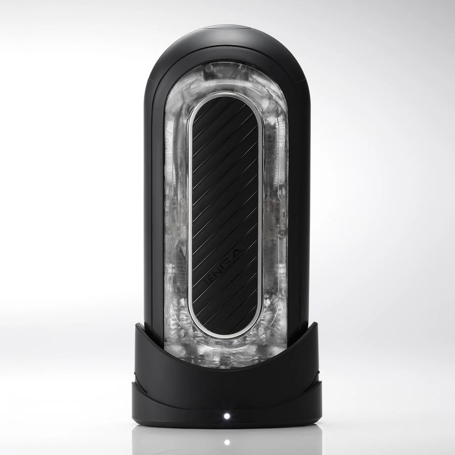 Мастурбатор с вибрацией TENGA Flip Zero Gravity Black