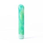 Компактный вибратор из стекла BeYourLover Magic Cane Green