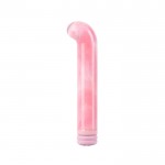 Компактный вибратор из стекла BeYourLover Magic Cane Pink