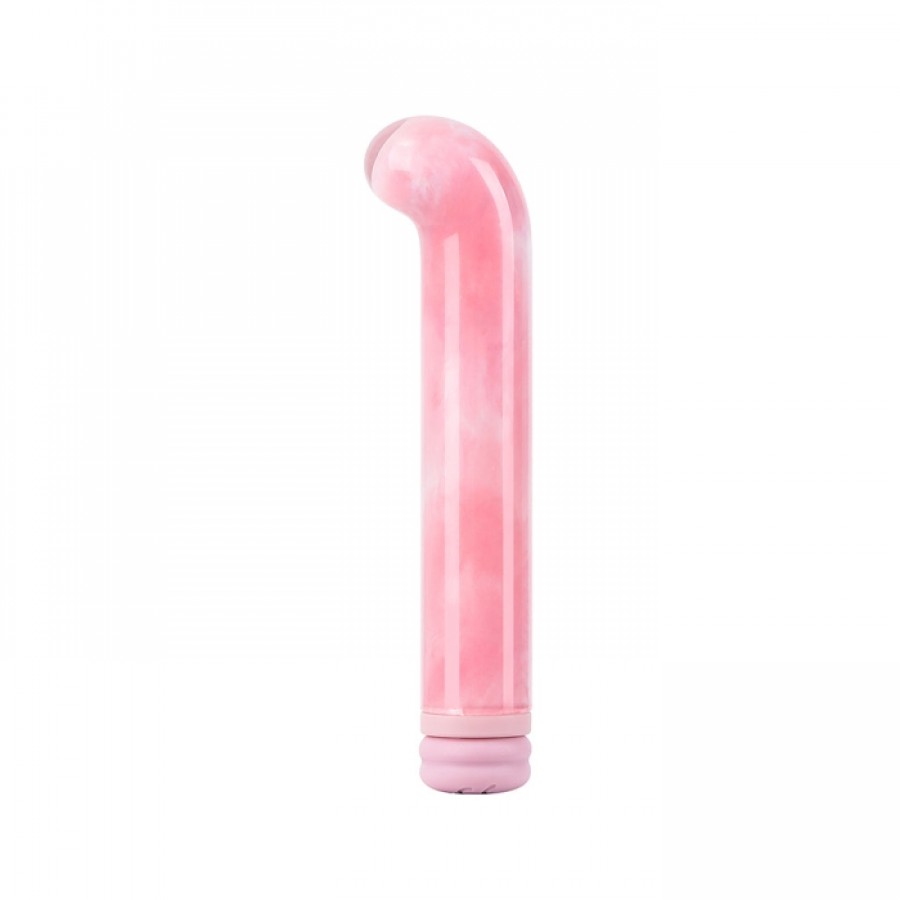 Компактный вибратор из стекла BeYourLover Magic Cane Pink