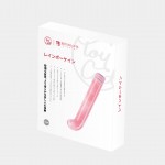 Компактный вибратор из стекла BeYourLover Magic Cane Pink