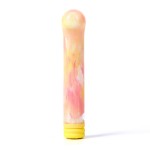 Компактный вибратор из стекла BeYourLover Magic Cane Yellow