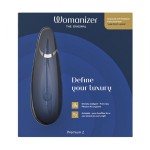 Бесконтактный клиторальный стимулятор Womanizer Premium 2 Blueberry