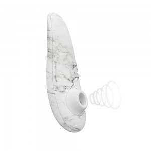 Бесконтактный клиторальный стимулятор Womanizer Marilyn Monroe Special Edition White Marble